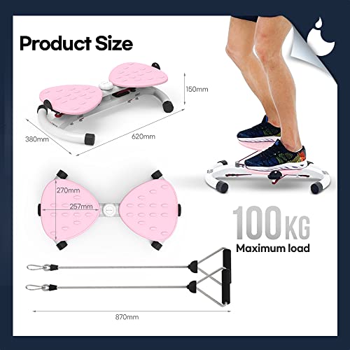 Twist X Balance Trainer Twist Exercise Stepper for Core workout Cardio and Aerobic Weight exercise