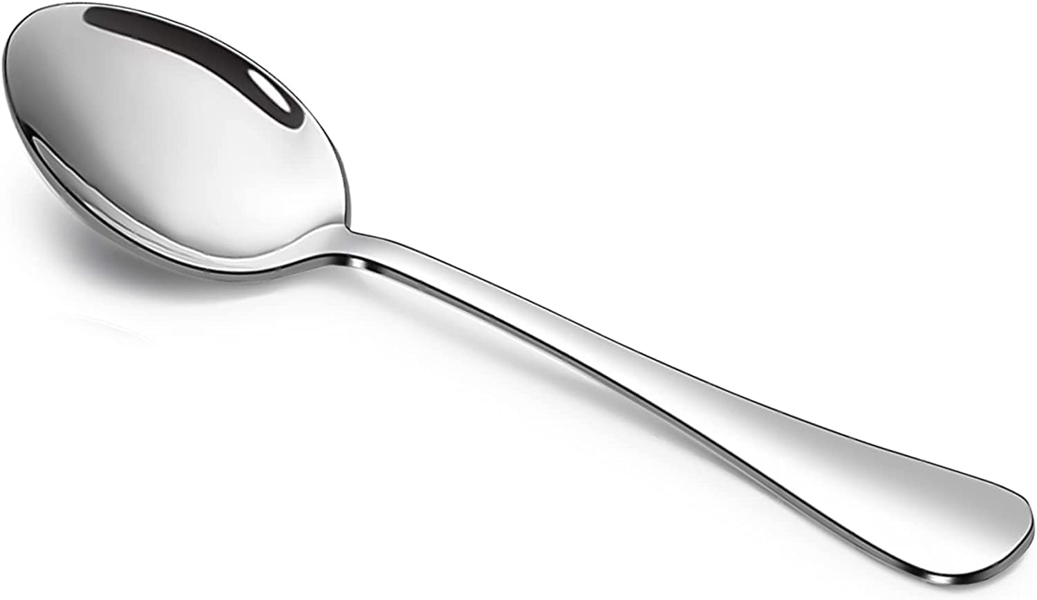 Stainless Steel Teaspoon Set,12 Piece 6.7" Spoons Silverware,Dessert Spoons,Mirror Finish & Dishwasher Safe