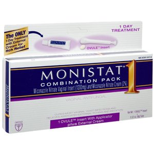 MONISTAT 1 Combo Pack (OTC) 9GM J&#...