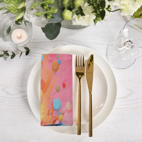 Servilletas de tela estampadas zebra set x6 50.5x50.5 cm miniatura 6