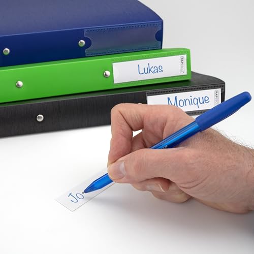 Rapesco 1826 ECO Ringbuch, 2 Ringe, 38 mm Rücken, A4, Sortierte Transparente Farben, 10er Pack