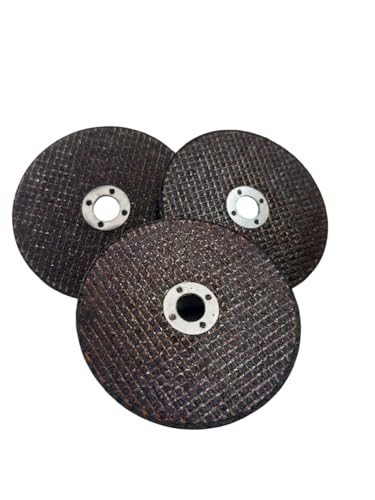 Image of KAITO Cutting Disc for Mini Angle Grinder - 3 Inch (75-80MM) (Pack of 3) | Metal Cutting Wheel for Iron, Steel, Copper & PVC | High-Speed Abrasive Cut-Off Blade | Durable & Fast Cutting