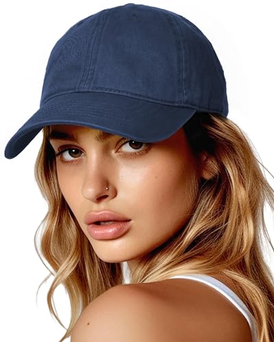 FURTALK Damen Vintage Basecap Baumwolle Verstellbare Baseball Cap