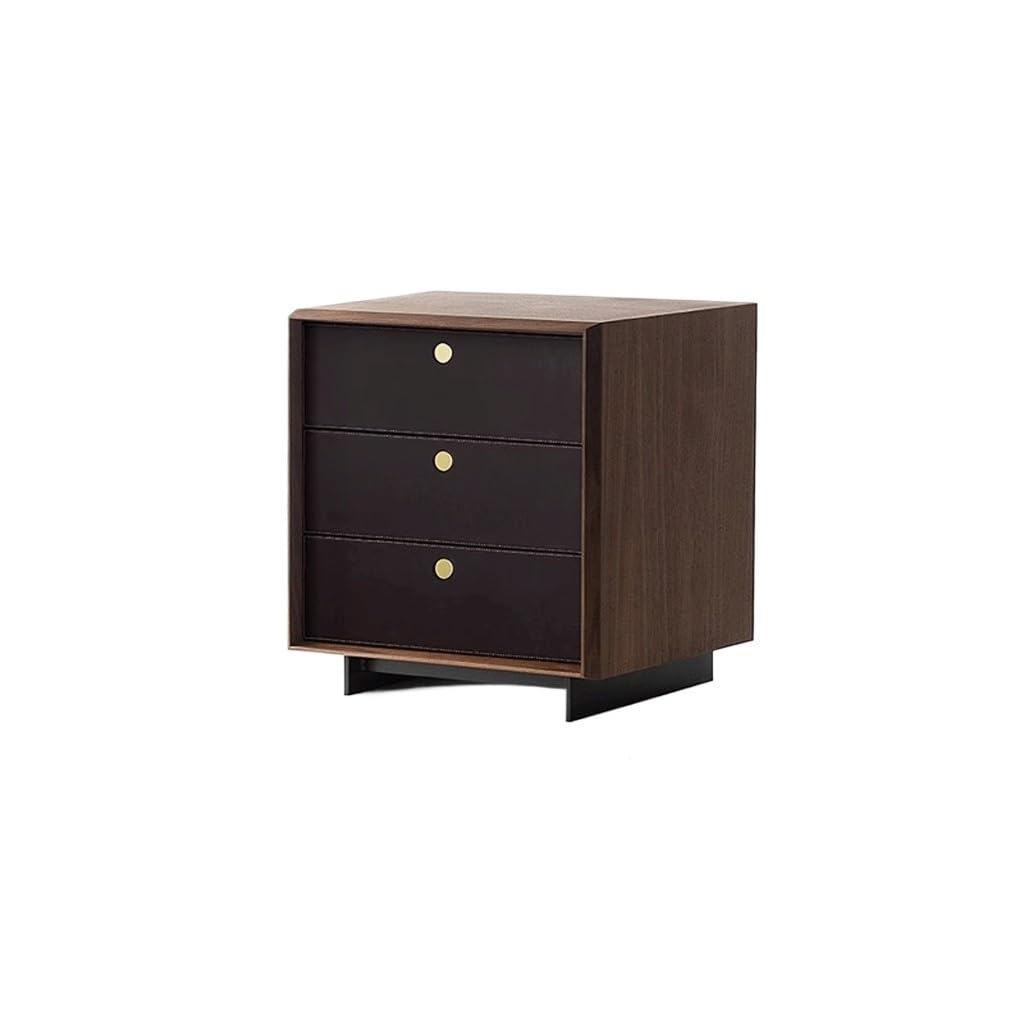 GFHTRELY Couch Desk Solid Wood Bedside Table Bedroom Modern Bedside Table Cabinet Small Table