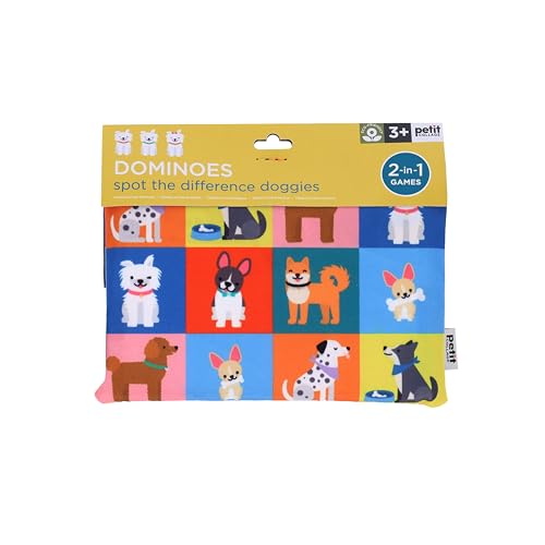 Juego Spot the Difference Dominoes Doggies
