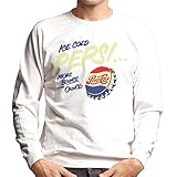 Alta calidad, producto Pepsi. Pepsi Cola Ice Cold Bottle Cap Men\'s Sweatshirt