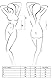 Passion Roxy Corsage und String Weiß L/XL