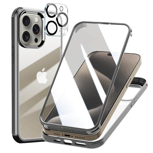 Leedia Handyhülle Für IPhone 12 Pro – 360° Schutz Mit Displayschutz & Kameraschutz