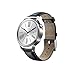 Huawei 55020533 Watch Stainless Steel with Black Suture Leather Strap (U.S. Warranty)