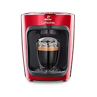Tchibo 370888 Cafissimo mini Salsa red, Kunststoff; Edelstahl, Rot – Ansicht 1