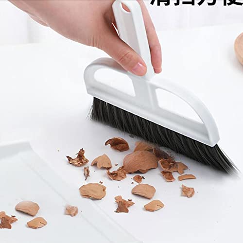 Mini-Besen-Kehrschaufel-Set, für Zuhause, Schreibtisch-Reinigung, spezielle Bürste, Haushaltsmüllschaufel, Haustierbesen (Bildfarbe) – Bild 6