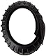 Covalliero Kerbl Springglocken Gummi, paarweise Klettverschluss,schwarz,Full, L