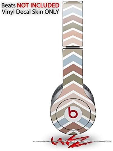 Skin Decal Wrap Works with Original Beats Solo HD Headphones Zig Zag Colors 03 Skin Only (Headphones NOT Included)