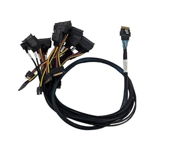 Areca SFF-8654 to SFF-8639 U.3 Cable Tri-Mode Cable - 1M