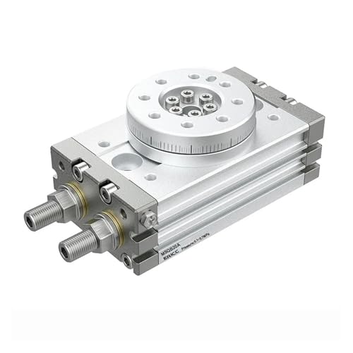 Vérin pneumatique rotatif MSQB100R à angle réglable de 0 à 190° robuste