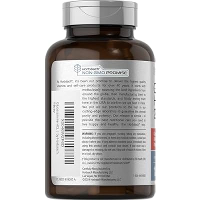 Horbaach Glucosamine HCL | with Hyaluronic Acid | 2000mg | 120 Coated Caplets | Non-GMO & Gluten Free Supplement