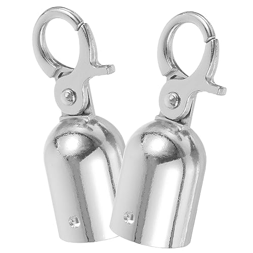 OSALADI Rope End Connectors Stainless Steel End Tip Caps Decking Rope Stopper Set for Railing Column Balcony