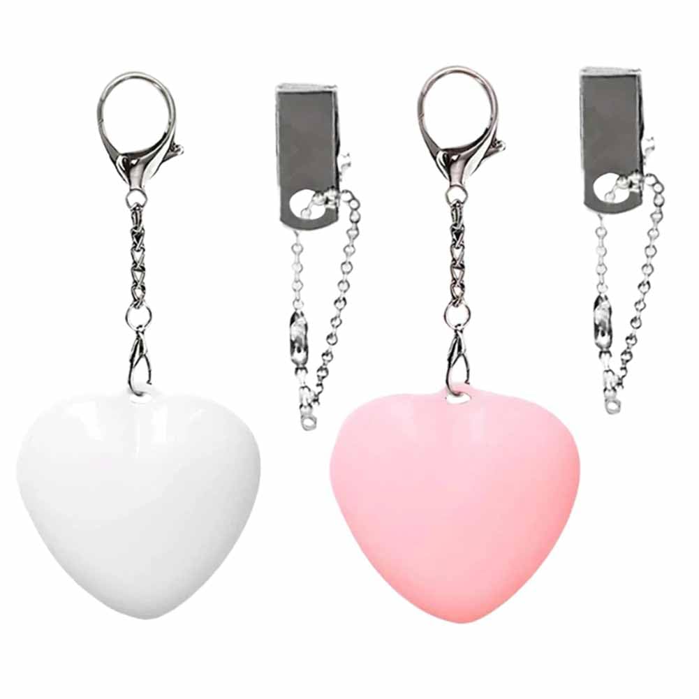 UDSKNV[KSL Touch Sensing Lamp Tote Bag 2 Set Heart Shaped Purse Light Handbag Light,Love Wallet for Keychain,for Women Gift