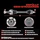 Frankberg Antriebswelle Achswelle Schaltgetriebe Vorderachse Links Kompatibel mit C5 III RD C5 III Break RW Jumpy VF7 Jumpy Kasten 407 6D 407 SW 6D 6E Replace# 1497191088