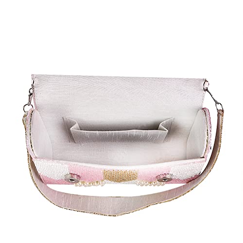 Image of SWISNI Stylish Allover Clutch Bag For Party, Wedding II Women's Traditional Designer Clutch For Women & Girls
