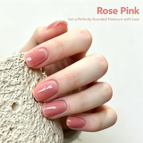 Image of modelones Builder Nail Gel, Nude Blush Berry Builder 8-in-One, Red Nude | Thickening Apex Building Strengthener Short Extension Rubber Color Base Gel Polish for Home DIY Salon GirlsLED Lamp Cured