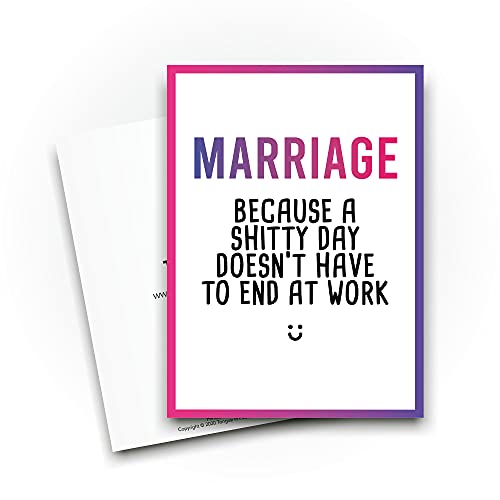 Biglietto divertente per anniversario, per lui per...