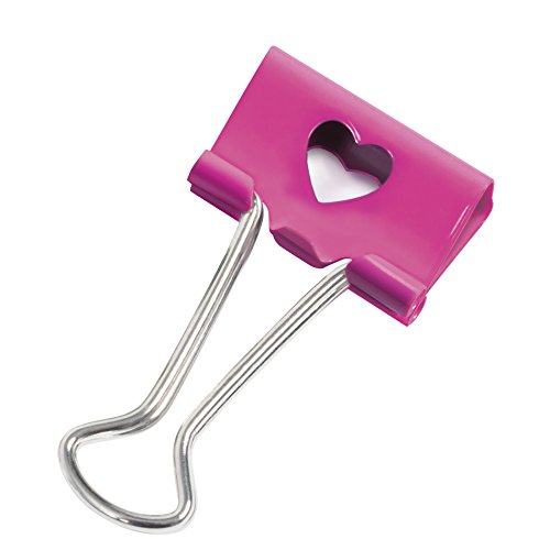 Rapesco 1426 Pinzas/Clips Corazones de 32 mm con Brazos Plegables...