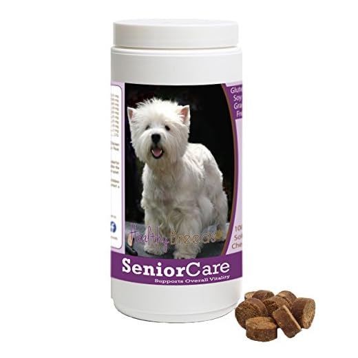 Healthy Breeds West Highland White Terrier Senior Dog Care Soft Chews 100 Count