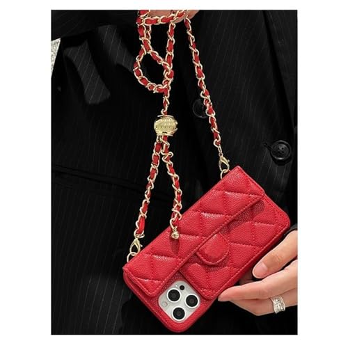 Étui de téléphone à bandoulière avec lanière en cuir pour iPhone 12 Pro Max support mat