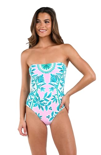 La Blanca Women's Bandeau One Piece Swimsuit3