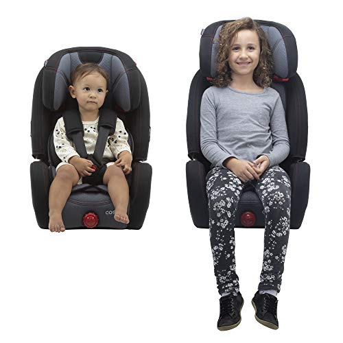 Cadeirinha com Isofix Evolve-X 9 a 36 Kg Cosco - Cinza Sport