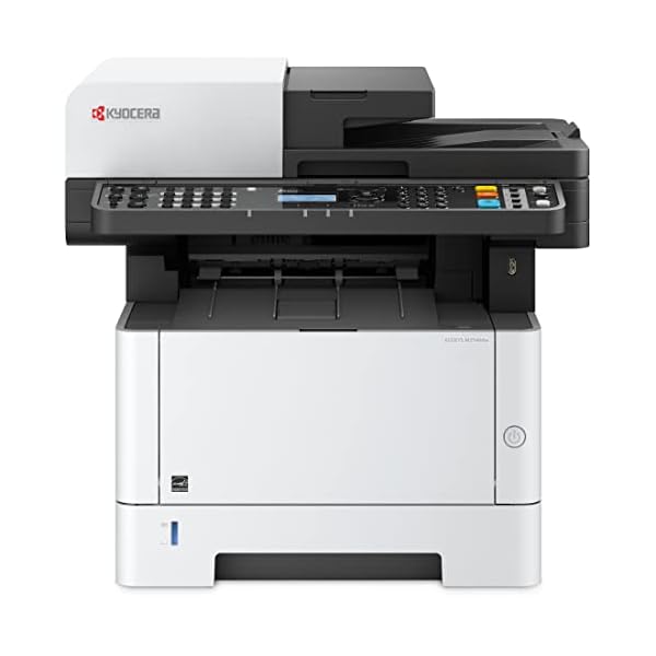 KYOCERA ECOSYS M2540dw All-in-One Monochrome Laser Printer (Print/Copy/Scan/Fax), 42 ppm, Up to Fine 1200dpi, Gigabit Ethernet, USB, Wireless & Wi-Fi Direct, Mobile Print, 5 Line LCD w/Hard Key Panel