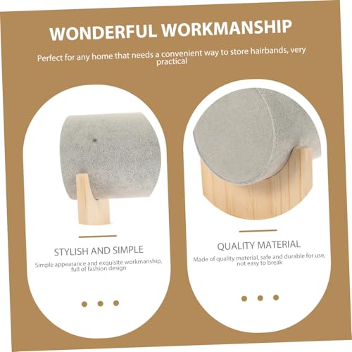 Support pour serrage-têtes à cheveux VANZACK étagère bandeau - 8