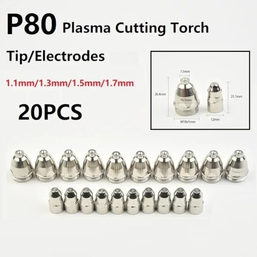 Puntas de antorcha de plasma que optimizan la precisión del corte 7