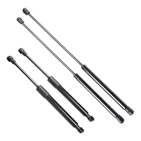 Guniang 4PCS Hood+Tailgate Lift Supports Gas Struts for Land Rover Range Rover 2003-2012 Cover