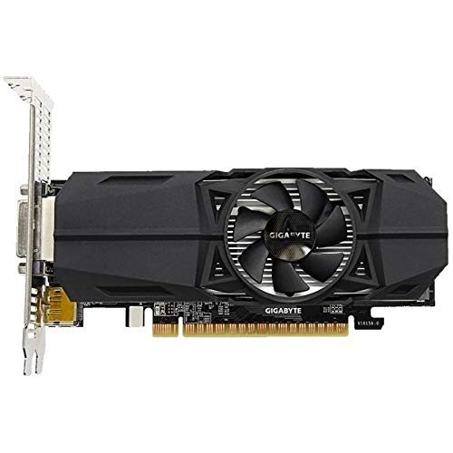 Price comparison product image Gigabyte GeForce GTX 1050 OC Low Profile 2G GeForce GTX 1050 2GB GDDR5 - graphics cards (NVIDIA,  GeForce GTX 1050,  7680 x 4320 pixels,  1366 MHz,  1468 MHz