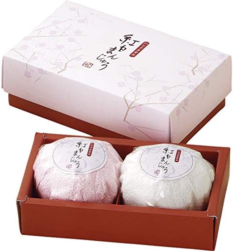 Amazon 紅白まんじゅう２ｐセット Tfg タオル ハンドタオル おしゃれ ソフト 2p 紅白 ふわふわ 御祝 めでたい ノーブランド品 まんじゅう 通販