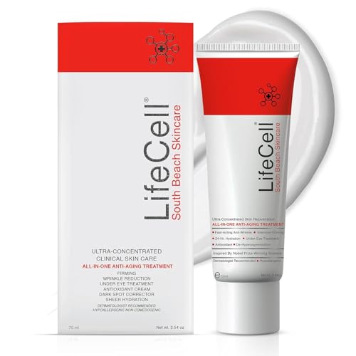 All-in-One Anti-Aging Treatment Retinol Vitamin C DMAE & Hyaluronic Acid Fragrance-Free for All Skin Types 75 ml