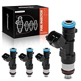 A-Premium Set of 4 Fuel Injectors Compatible with...