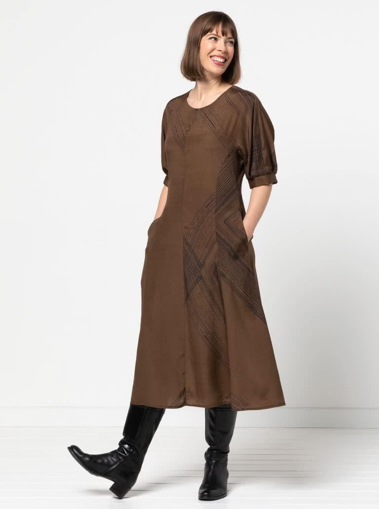 Style Arc Sewing Pattern - Penelope Woven Dress (Sizes 10-22)