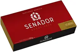 Senador Estojo Com 3 Sabonetes Classic De 130G Cada.