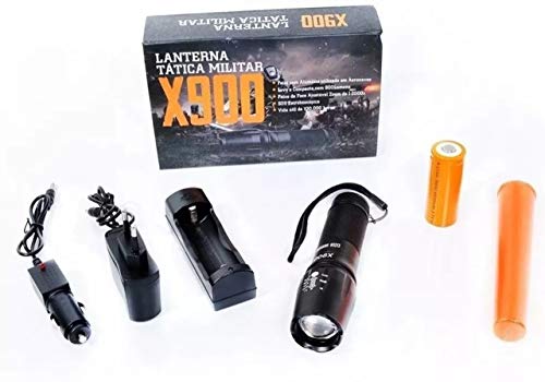 Lanterna De Led Tática Militar X900