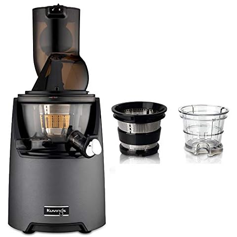 Kuvings EVO820 Entsafter-Set, Mattgrau, Anthrazit + Set Cover