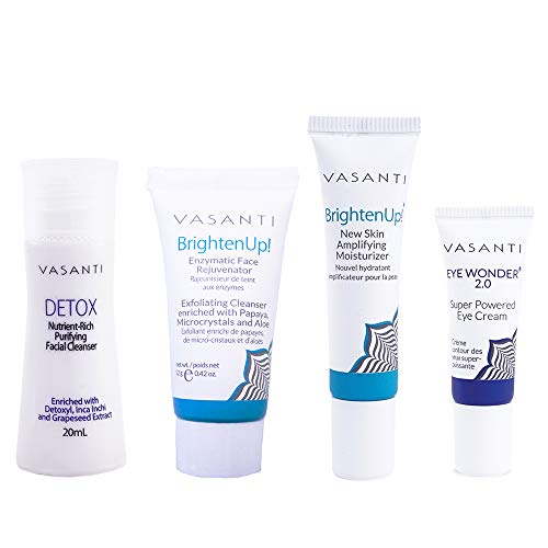 Vasanti 4 Step Travel Skincare Kit