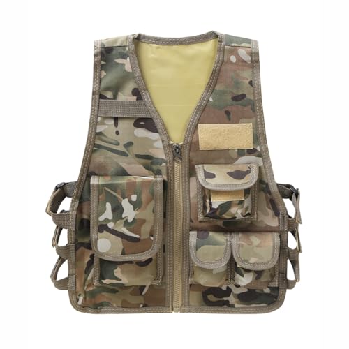 10 Best Boys Camouflage Vests That Make Outdoor Adventures Fun 2 Children's Adjustable Camouflage Combat Training Vest
