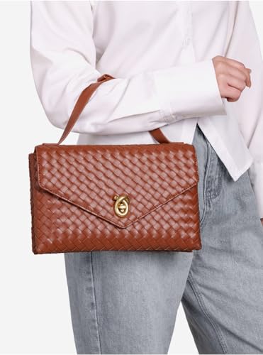 Trendy Woven Evening Clutch Purses Women PU Leather Evening Handbags Underarm Shoulder Crossbody Purse Wedding Wallet2