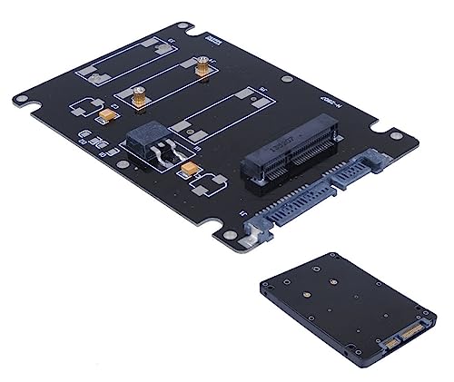 Carcasa Adaptadora para Disco Duro SATA 2.5" a SSD MSATA miniatura 4
