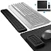 MROCO 3-in-One Keyboard Wrist Rest, Memory Foam Wrist Pad for Keyboard, Mouse Wrist Rest, Large Gaming Mouse Pad, Ergonomic Sets for Easy Typing and Pain Relief for Computer, Laptop, Office & Home