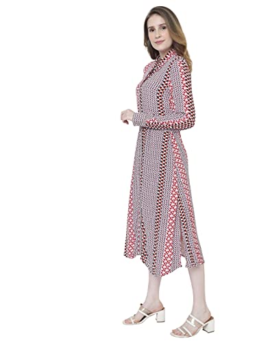Image of VERO MODA Below The Knee A-Line Dress for Women