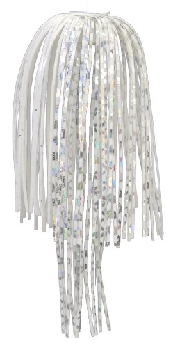 Strike King Perfect Skirt with Magic Tails Bait (Super White, 3.5-Inch) (PFT32-204)